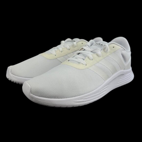 Adidas Lite Racer 2.0 Cloud White Core Black Shoes Men's FZ0392 Sizes 7.5 - 13 - Picture 6 of 9